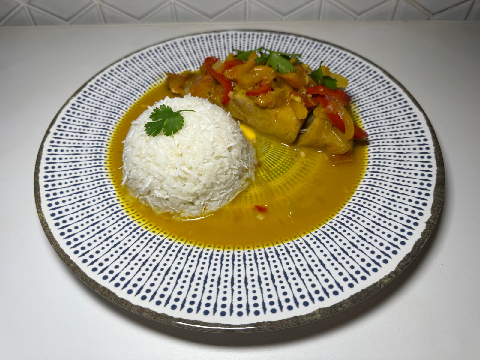 Moqueca de Pescada Amarela com Arroz de Coco (2 pessoas) 1 moqueca